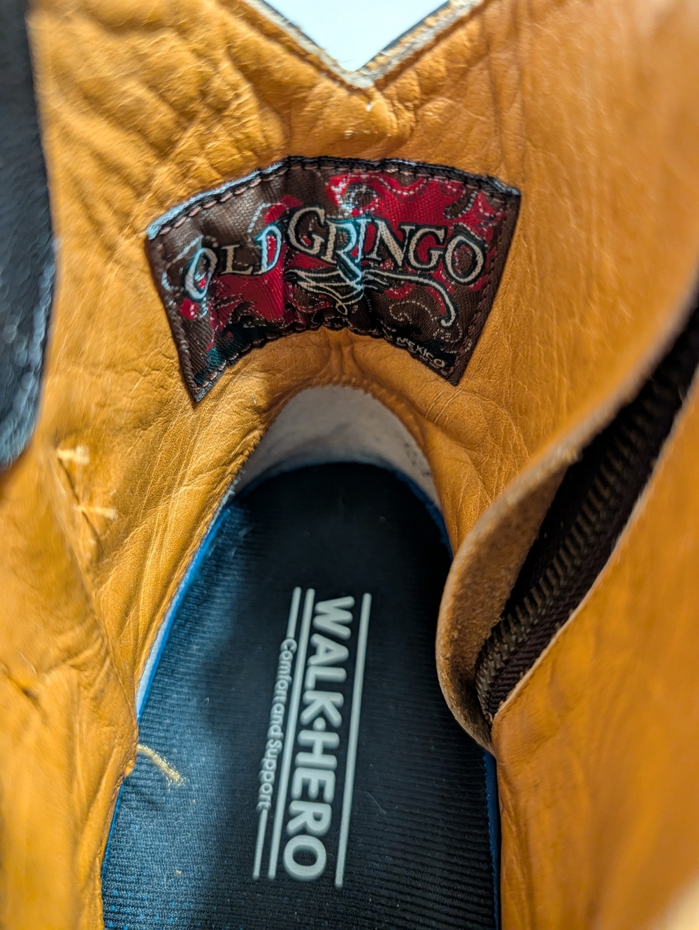 Old Gringo Vesuvio Floral Black Goat & Calf Leather Hippie Chic Cowgirl Boots - Picture 10 of 16